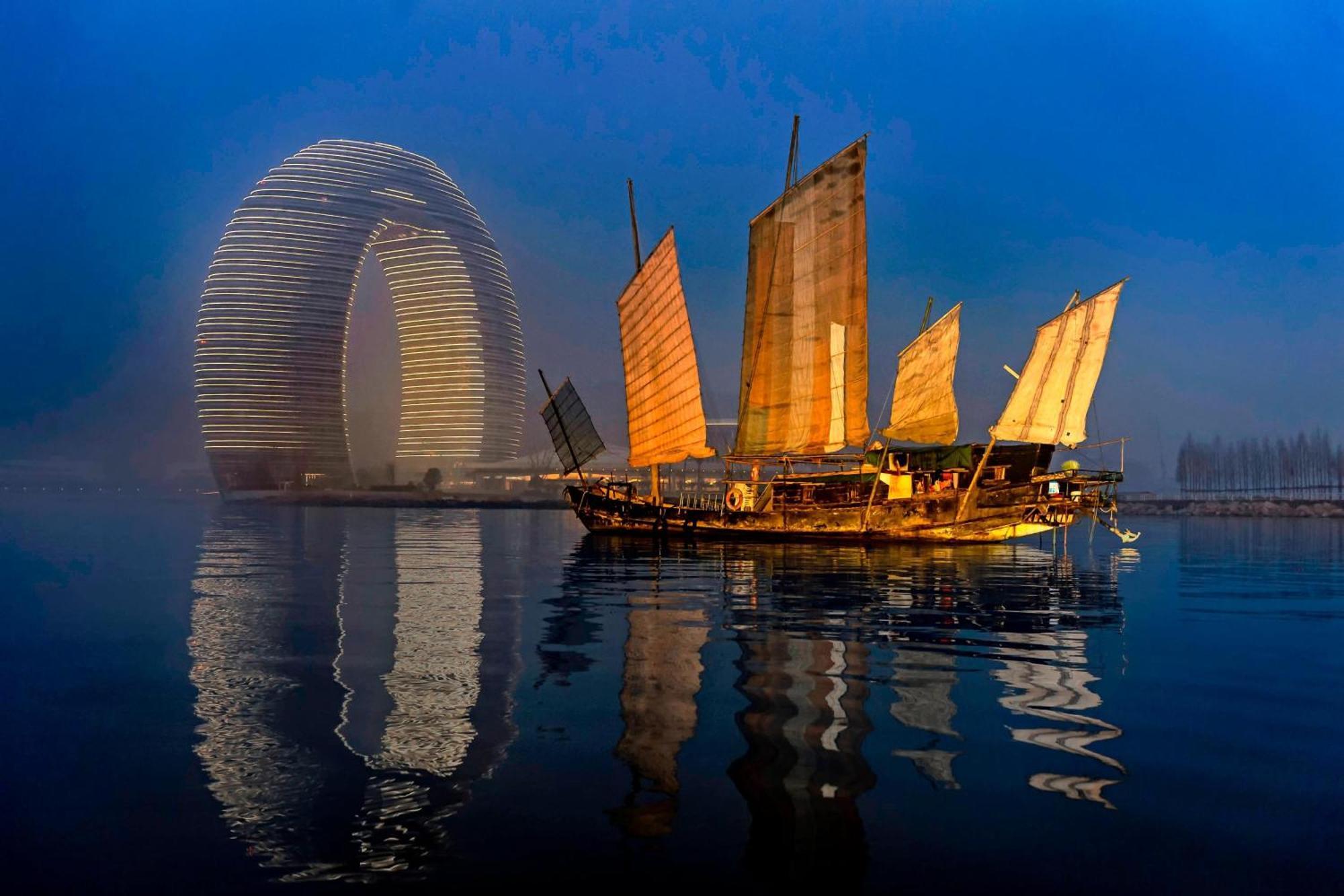 Sheraton Huzhou Taihu Lake Hot Spring Resort & Spa Eksteriør billede