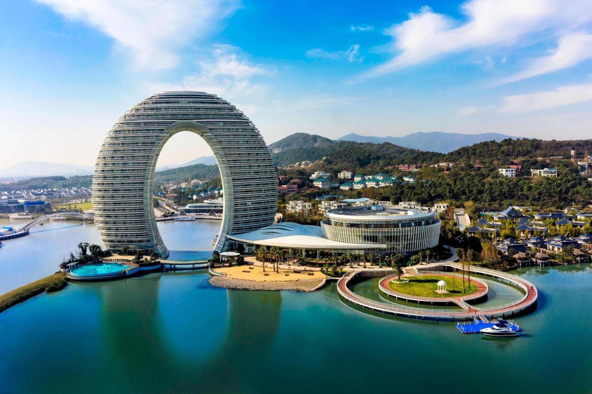 Sheraton Huzhou Taihu Lake Hot Spring Resort & Spa Eksteriør billede